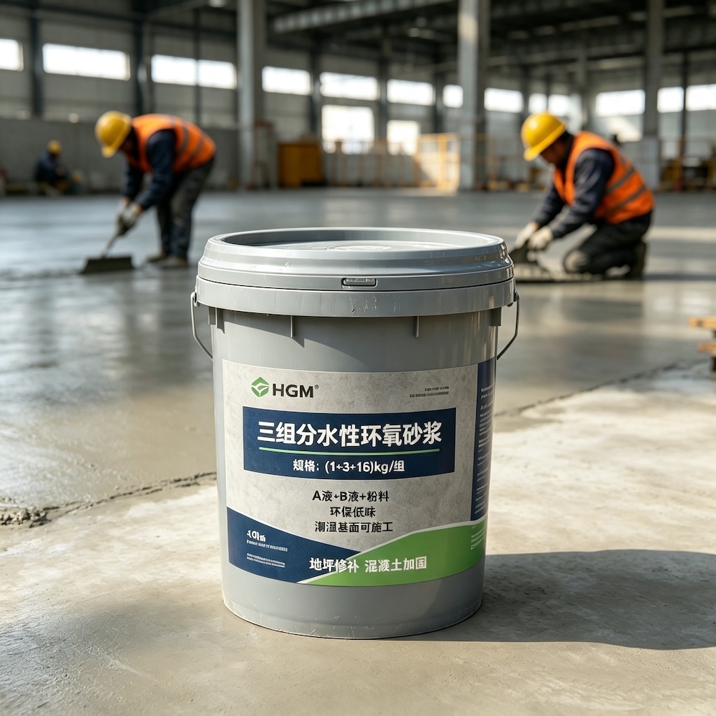 盐都三组份水性环氧砂浆